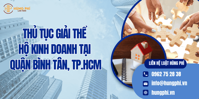 thủ tục giải thể hộ kinh doanh tại Quận Bình Tân, TP.HCM